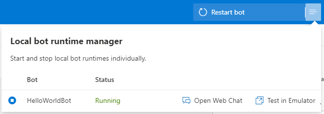 Build a low code chatbot using Bot Framework Composer